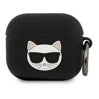 Karl Lagerfeld Choupette - AirPods 3 tok - fekete