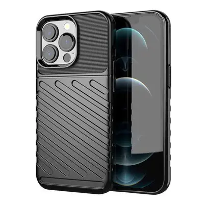 Thunder case Flexible Tough - iPhone 13 Pro tok - fekete