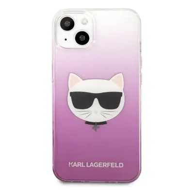 Karl Lagerfeld - Choupette - iPhone 13 Mini tok - rózsaszín