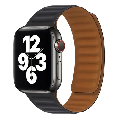 Techsuit (W035) - Apple Watch 42 mm/44 mm/45 mm/49mm óraszíj - fekete