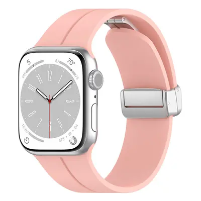 Techsuit Watchband (W011) - Apple Watch szíj (42/44/45/49mm) - rózsaszín