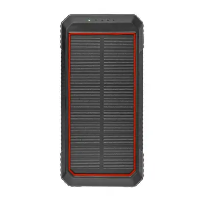 OXE Szoláris Powerbank, 33800 mAh kapacitással, piros