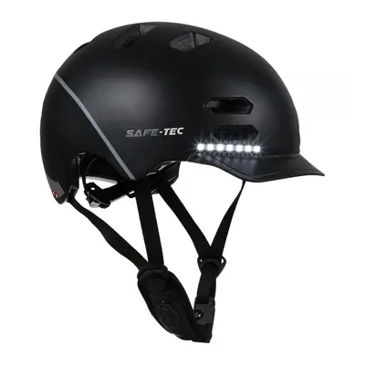 Safe -Tec SK8 fekete L (58-61 cm)