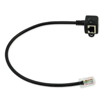 RX-RJ45EC33-RJ45-trapézkorrekciós kábel, UTP, 0,33 m