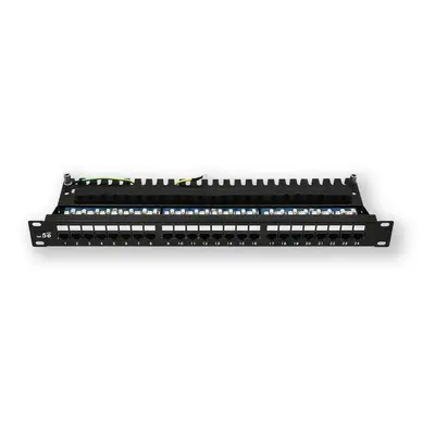 PP -120 24P / C5E - 19 "patch panel 1U, 24 port C5E