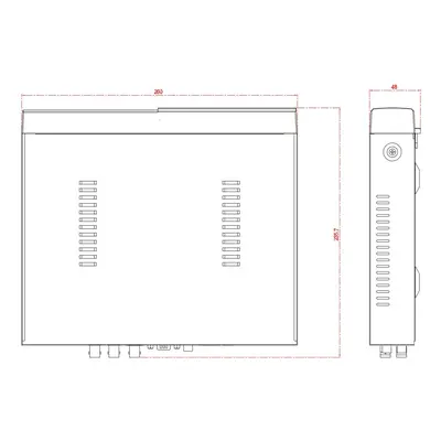 AVTECH AVH1104 - NVR eszköz, 4 csatorna