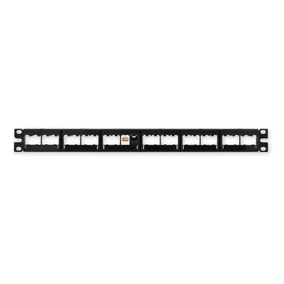 PP -MC5 24 üres - 19 "patch panel 1U, 24 KJ