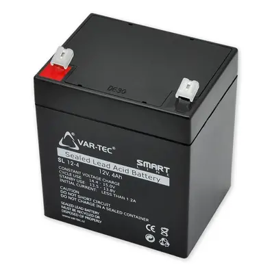 SMART 12V / 4Ah AKKUMULÁTOR - méret: H x Sz x M = 90 x 70 x 108 mm