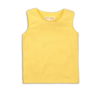 Tank top fiúk, minoti, 1vest 8, sárga | 3/4év