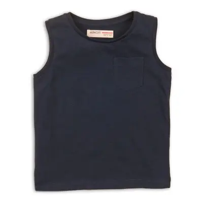 Tank top fiúk, minoti, 1vest 2, sötétkék | 9-12m