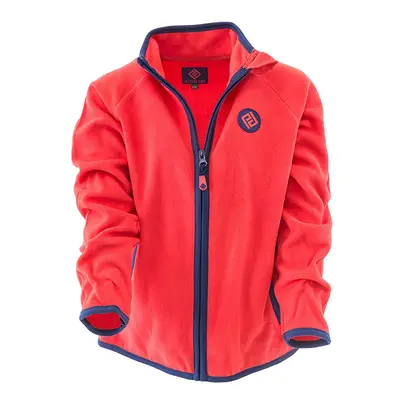 Gyermek fleece kapucnis pulóver, Pidilidi, PDS1119-08, piros