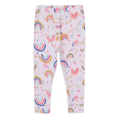 Lány leggings, Minoti, 10TLEG 5, fehér | 12-18m