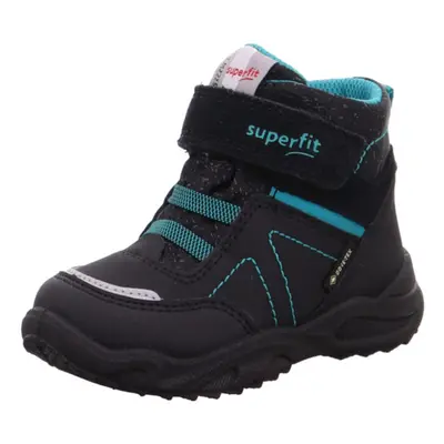 fiúk téli csizma GLACIER GTX, Superfit, 1-009227-0010, fekete