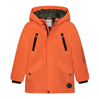 Fiú kabát Parka, Minoti, Blazer 2, narancssárga | 12-18m