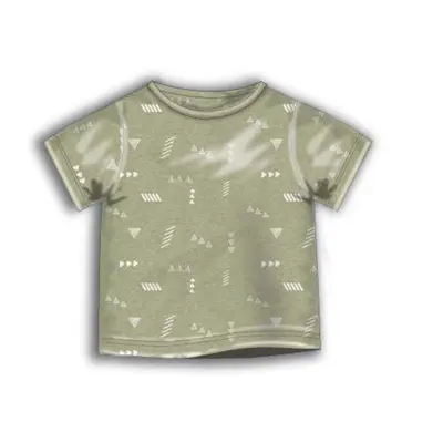 Fiúk Shirt rövid ujjú, Minoti, Desert 9, Khaki | 6-12m