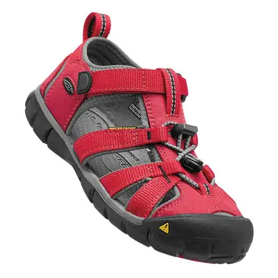 Gyerek szandál SEACAMP II CNX, racing red/gargoyle, Keen, 1014470, red