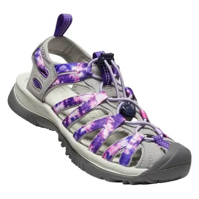 Szandál Whisper CNX W tie dye/vapor, Keen, 1026252, sötétkék