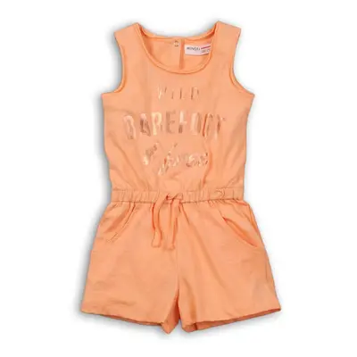 Overal Girl Summer, Minoti, Palm 3, Orange | 6-12m