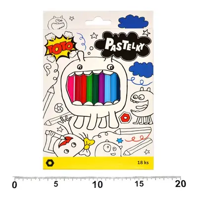 Crayons 18 db, TOTO, W811032