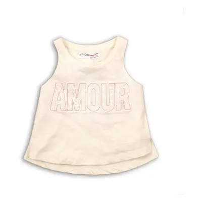 Tank Top Summer Girl, Minoti, Daydream 1, White | 6-12m