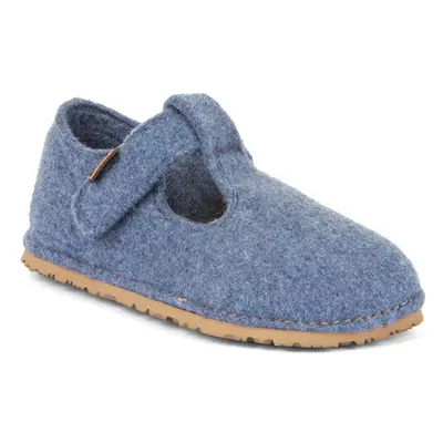 Fiú mezítlábas papucs FLEXY WOOLY Denim; Froddo; G1700378-1; kék Denim