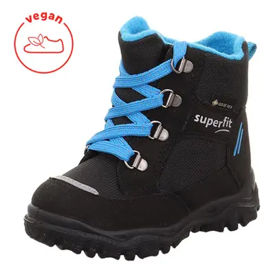 Fiú téli csizma HUSKY1 Fekete/világoskék Gore-Tex, Superfit,1-006046-0000