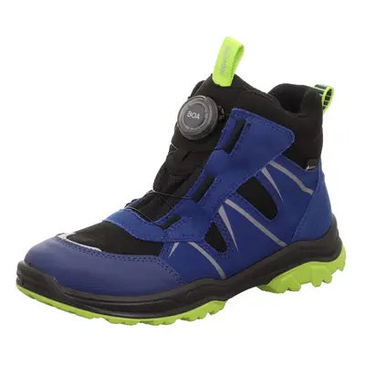 Fiú egész évben használható csizma JUPITER Blau/Green Gore-Tex BOA, Superfit,1-000076-8010