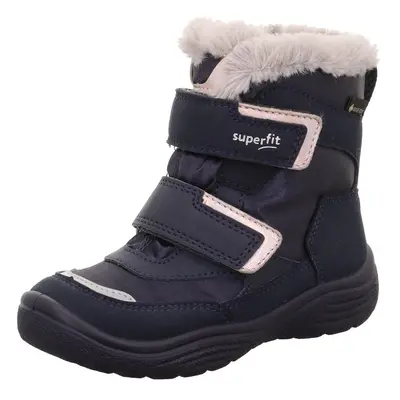 Lány téli csizma CRYSTAL Blue Gore-Tex, Superfit,1-009091-8010