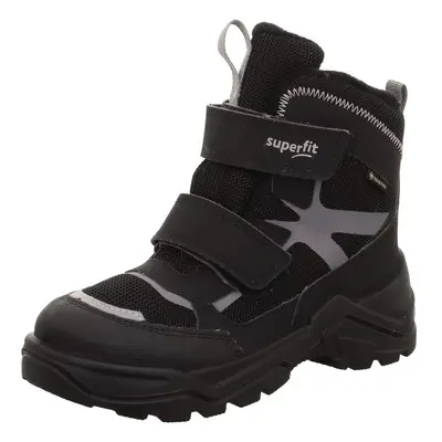 Gyermek téli csizma SNOW MAX Fekete/Fényszürke Gore-TEX, Superfit,1-002022-0000