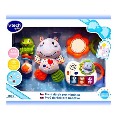 : Vtech Első baba ajándék (CZ) - kék, Vtech, W006964