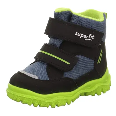 Fiú téli csizma HUSKY1 Fekete/világoszöld Gore-Tex, Superfit,1-006045-0000