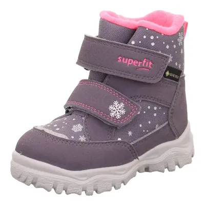 Lányok téli csizma HUSKY1 Lila/Rózsaszín Gore-Tex, Superfit,1-006045-8500