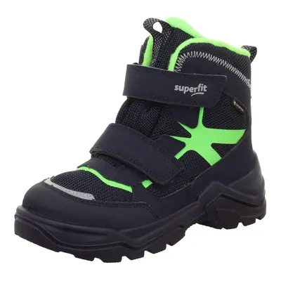 Fiú téli csizma SNOW MAX kék/világoszöld Gore-TEX, Superfit,1-002022-8000