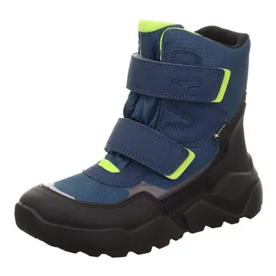 Fiú téli csizma ROCKET Blau/Light Green Gore-Tex, Superfit,1-000402-8010