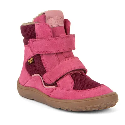 Lányok téli mezítlábas cipő TEX WINTER Fuxia, Froddo, G3160233-5, fuxia