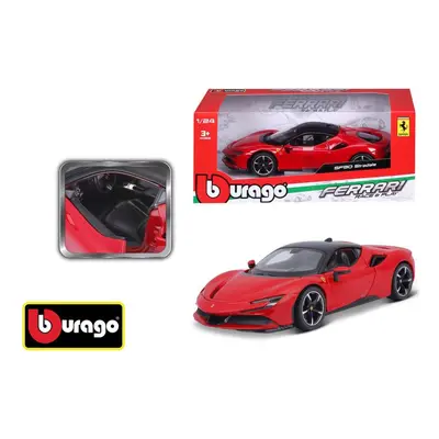 Bburago 1:24 Ferrari Top SF90 Stradale piros, W012177