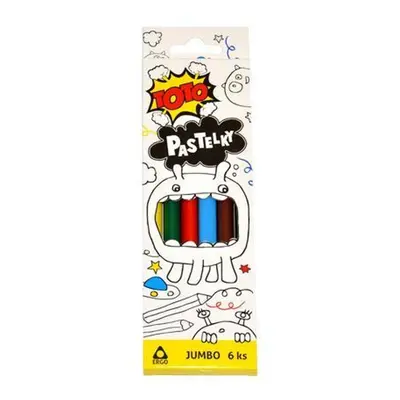 Crayons Jumbo Ergo 6 db, TOTO, W811043