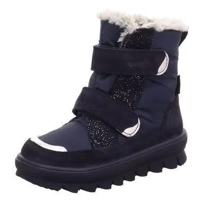 Lány téli csizma FLAVIA Blue/Silver Gore-Tex, Superfit , 1-000216-8000, kék