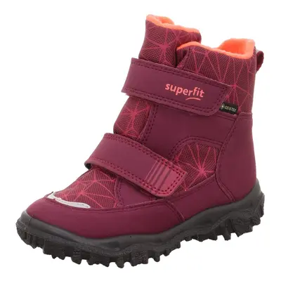 Lányok téli csizma HUSKY piros/narancs Gore-Tex, Superfit, 1-006080-5000, piros