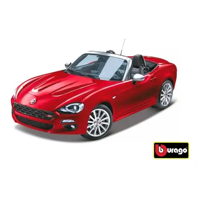 Bburago 1:24 Fiat 124 Spider piros, W007304