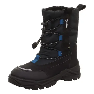 Fiú téli csizma barefit SNOW MAX Black/Blue Gore-Tex, Superfit , 1-002025-0000, fekete