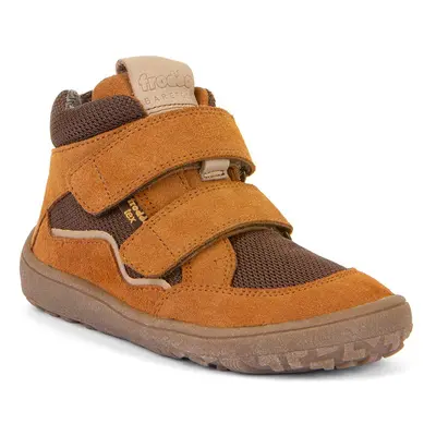 Gyermek téli mezítlábas cipő TEX WOOL Cognac, Froddo, G3110254-14W, barna