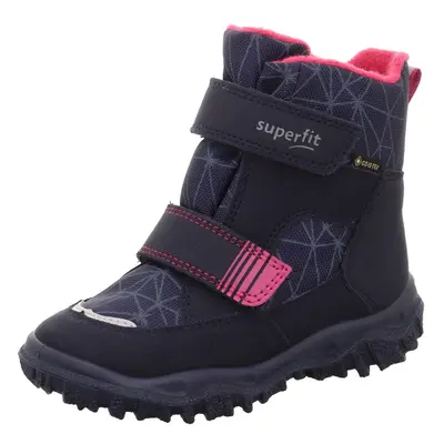 Lányok téli csizma HUSKY kék/rózsaszín Gore-Tex, Superfit, 1-006080-8020