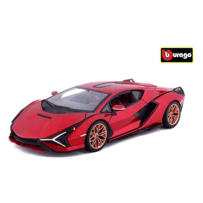 Bburago 1:24 Plus Lamorghini Sian FKP37 - piros, W021276