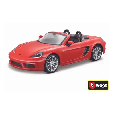 BBugo 1:24 Porsche 718 boxster narancs, bburago, w007340