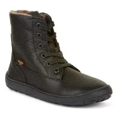 Gyermek téli mezítlábas cipő TEX LACES Black, Froddo, G3160236, fekete