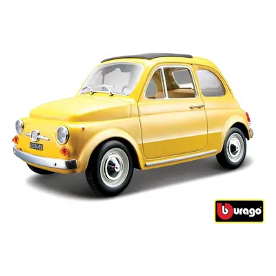 Bburago 1:24 Fiat 500 F 1965 Sárga, W007305