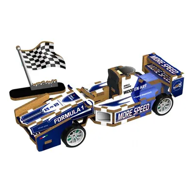 3D fa puzzle - Formula 14 cm, Wiky creativity, W035429