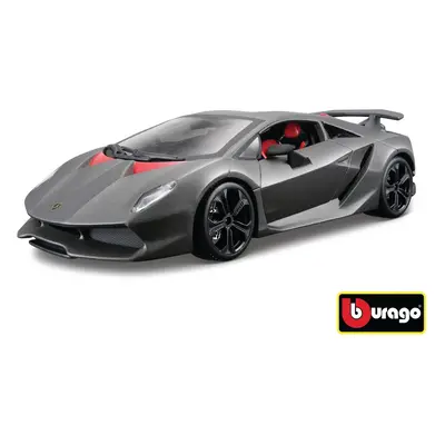 Bburago 1:24 Lamborghini Sesto Elemento metál szürke, W007317