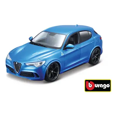 BBuggo 1:24 Alfa Romeo Stelvio Blue, Bburago, W007267